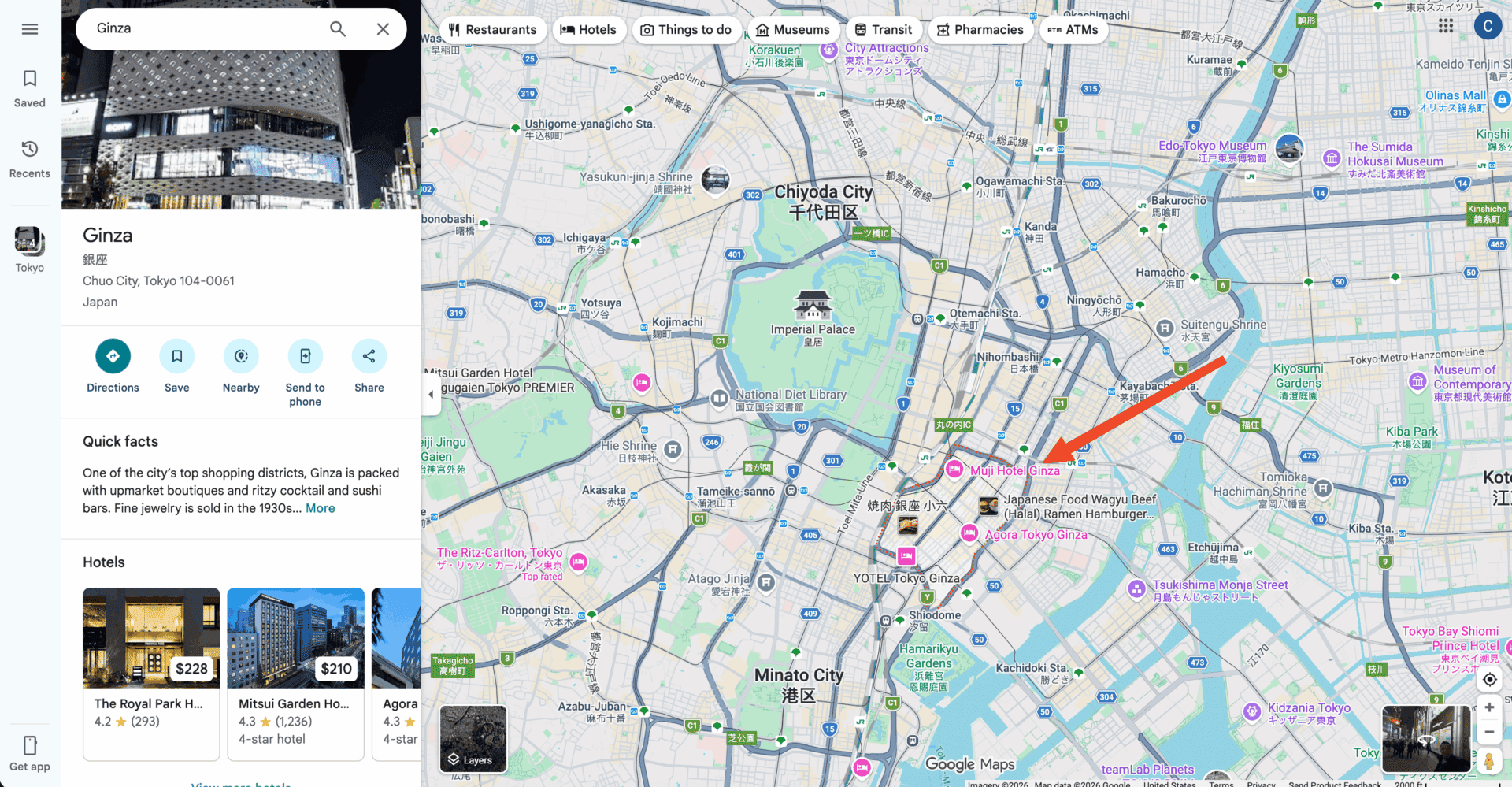 Как выбрать район для отеля в Японии