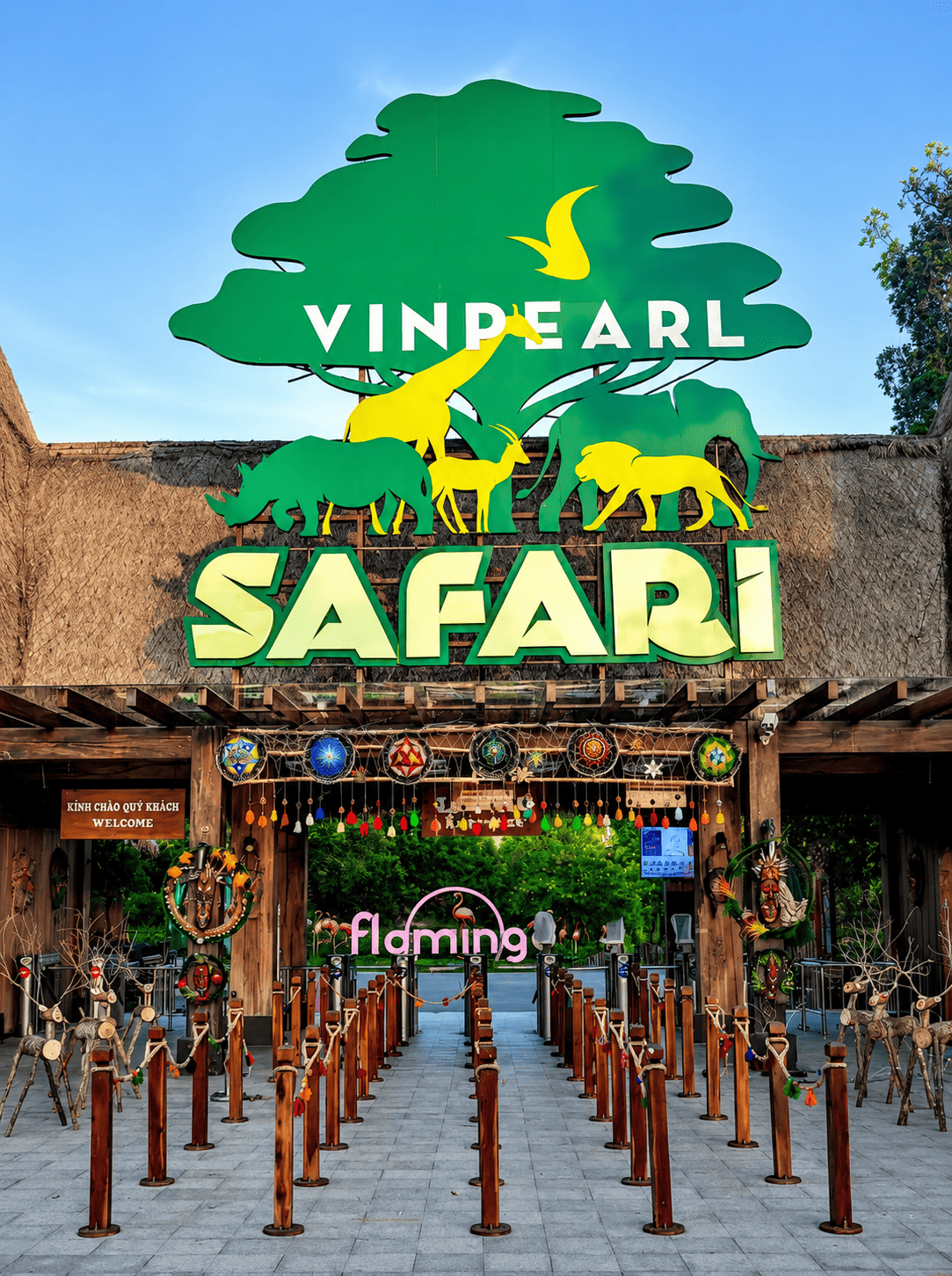 Vinpearl Safari Phu Quoc (Сафари-парк Винперл) на острове Фукуок во Вьетнаме
